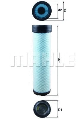 Secondary Air Filter (154705285090)