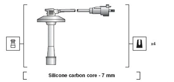 Ignition Cable Kit (941318111190)