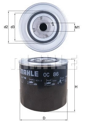 Oil Filter (154076432320)