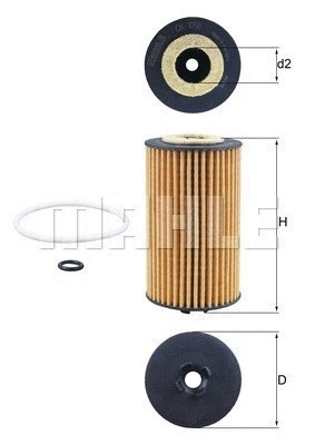 Oil Filter (154072366594)