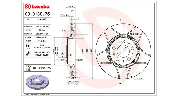Brake Disc (360406051805)