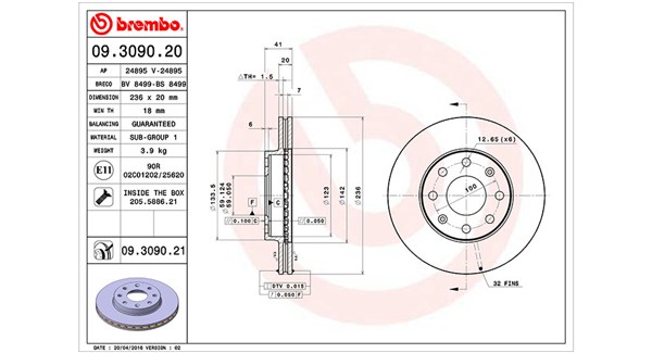 Brake Disc (360406052300)