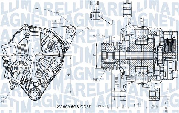 Alternator (063731938010)