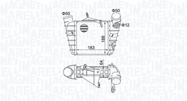 Charge Air Cooler (351319204750)