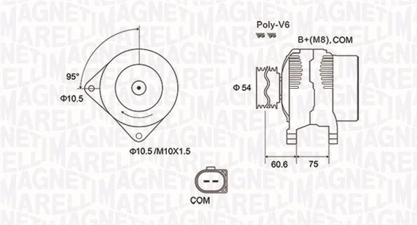 Alternator (063732051010)