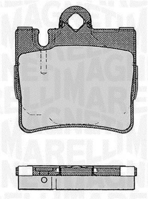 Brake Pad Set, disc brake (363916060584)