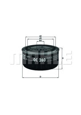 Oil Filter (154096392460)