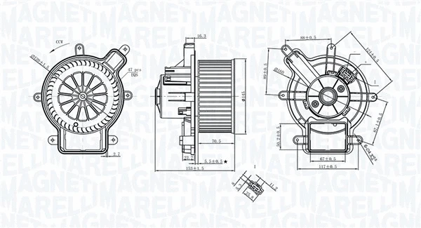 Interior Blower (069412398010)