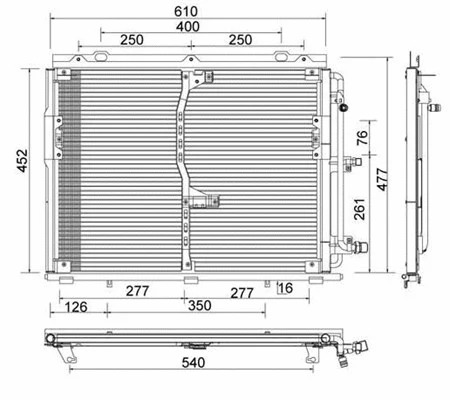 Condenser, air conditioning (359003221020)