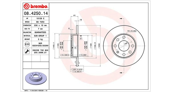 Brake Disc (360406037100)