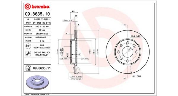 Brake Disc (360406039300)