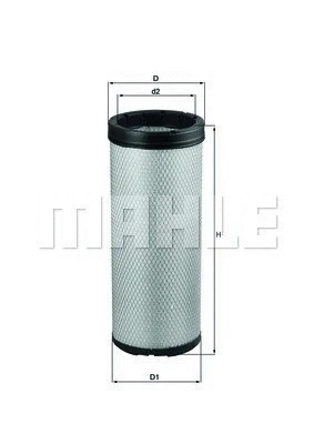 Secondary Air Filter (154098434180)