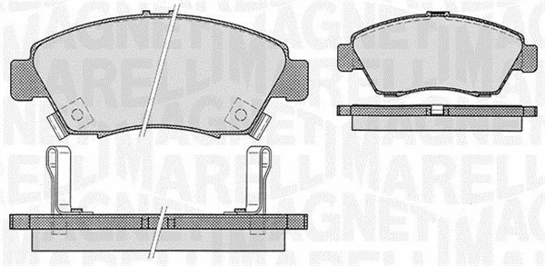 Brake Pad Set, disc brake (363916060275)