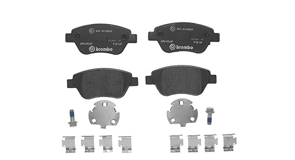 Brake Pad Set, disc brake (363700423169)