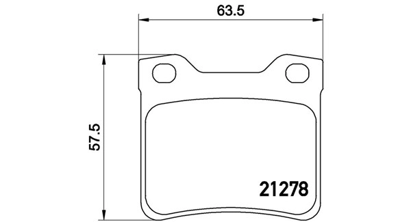 Brake Pad Set, disc brake (363700461058)