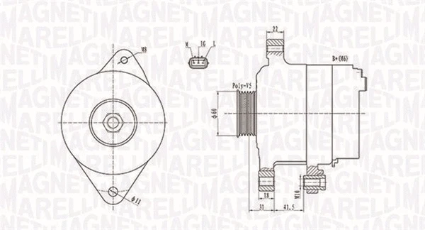 Alternator (063731892010)