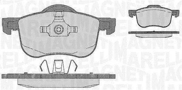 Brake Pad Set, disc brake (363916060422)