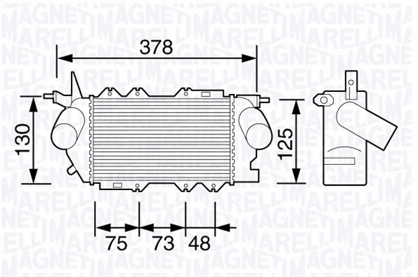 Charge Air Cooler (351319203490)