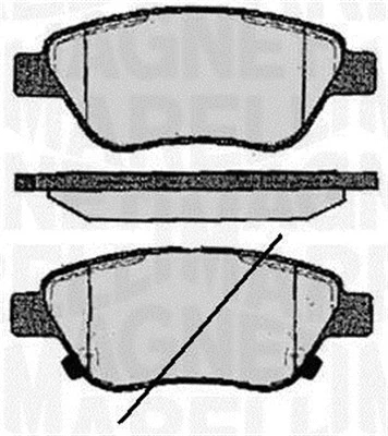 Brake Pad Set, disc brake (363916060559)