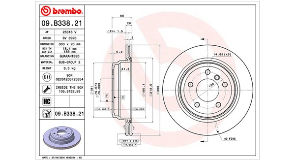 Brake Disc (360406147001)