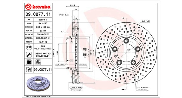 Brake Disc (360406161701)