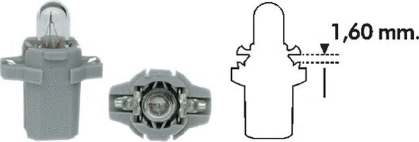 Bulb, instrument lighting (003734100000)