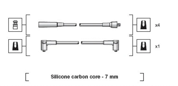 Ignition Cable Kit (941318111026)