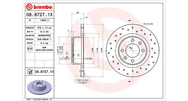 Brake Disc (360406018802)