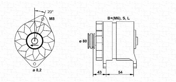 Alternator (944354007010)