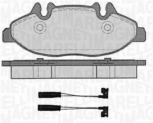 Brake Pad Set, disc brake (363916060617)