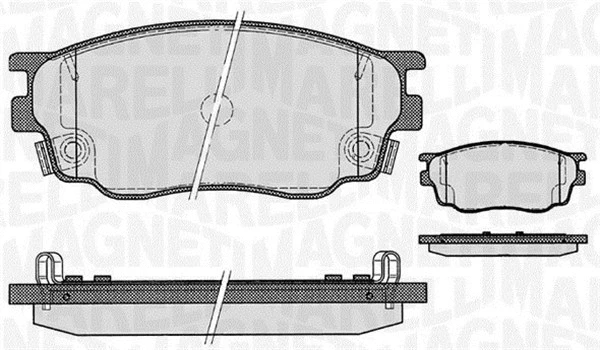 Brake Pad Set, disc brake (363916060465)
