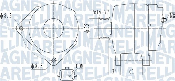 Alternator (063732054010)