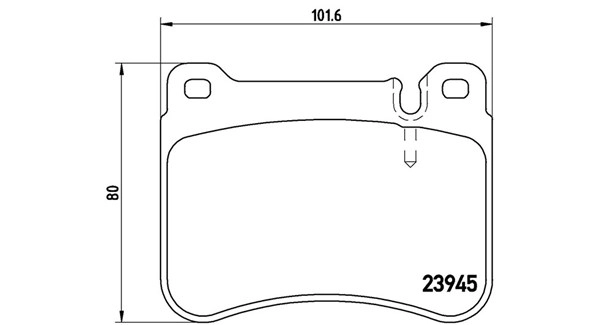 Brake Pad Set, disc brake (363700550073)