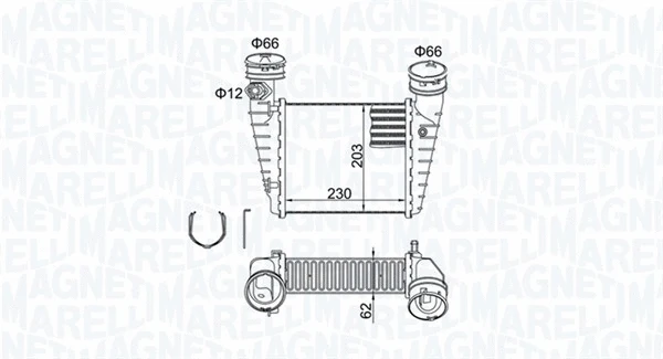 Charge Air Cooler (351319205190)