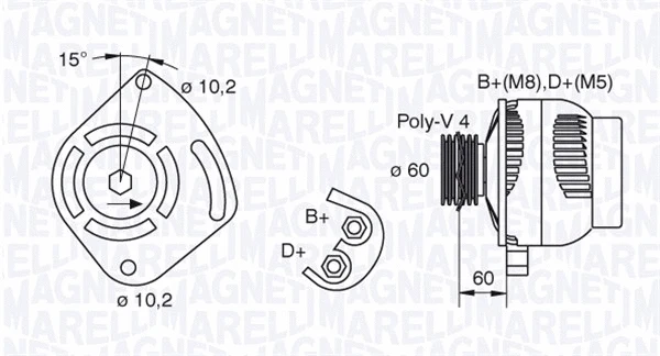 Alternator (063321604010)
