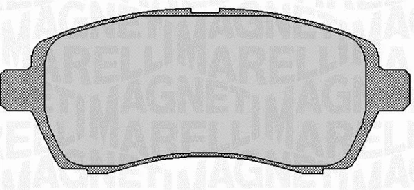 Brake Pad Set, disc brake (363916060254)