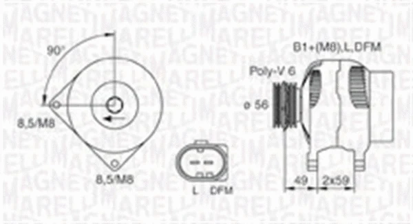 Alternator (063730009010)