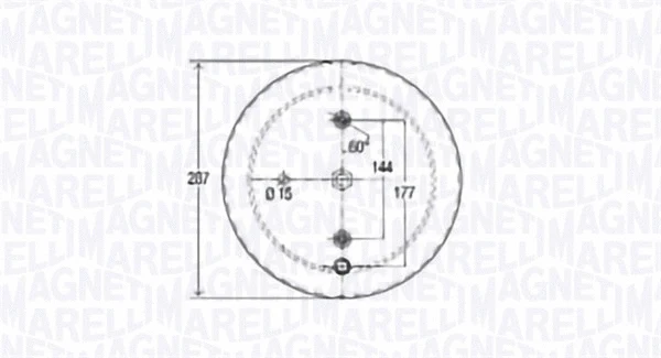 Bellow, air suspension (030607020260)
