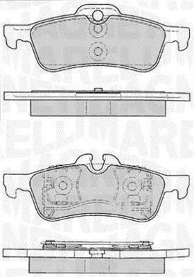 Brake Pad Set, disc brake (363916060331)