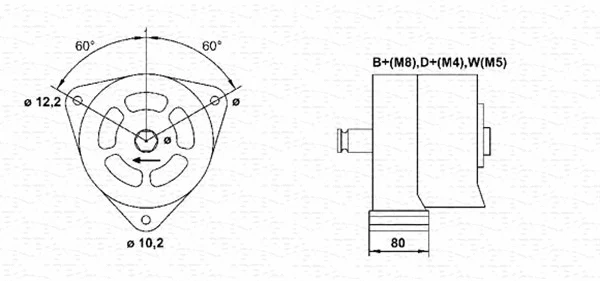 Alternator (943346121010)