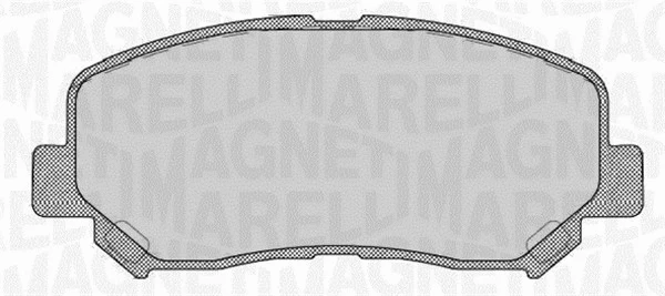 Brake Pad Set, disc brake (363916060710)