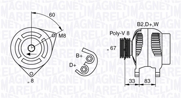 Alternator (063321753010)