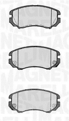 Brake Pad Set, disc brake (363916060277)