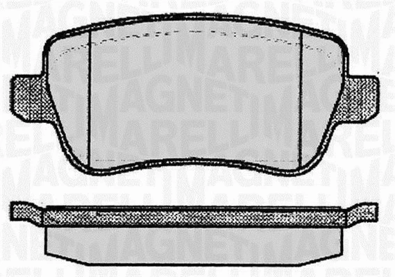 Brake Pad Set, disc brake (363916060225)