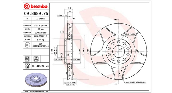 Brake Disc (360406001805)