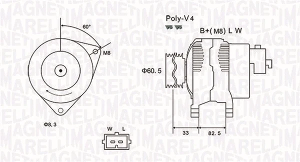 Alternator (063731317010)