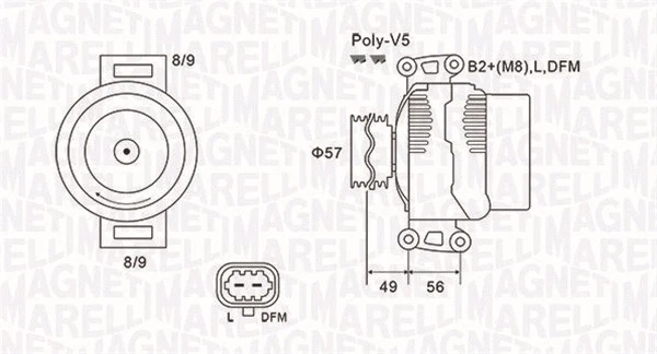 Alternator (063731740010)