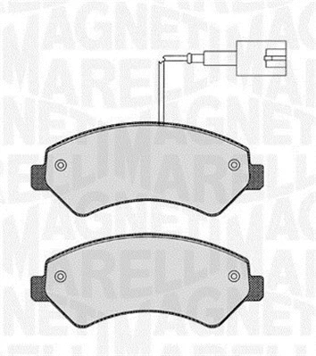 Brake Pad Set, disc brake (363916060643)