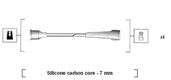 Ignition Cable Kit (941145430740)
