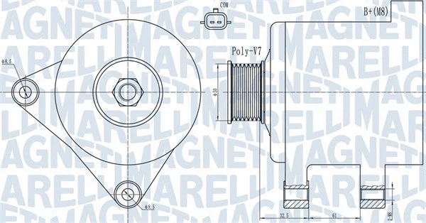 Alternator (063731918010)